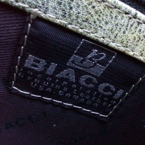 BIACCI purse handbag hand-painted multicoloured medium size - Picture 8 of 9